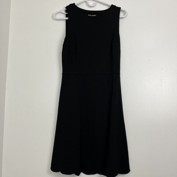 Kate Spade Black Cut-Out Midi Dress - Picture 3 of 9